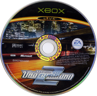 Need for Speed - Underground 2 (USA) Game Disc